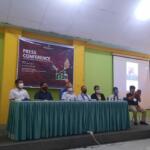 GPPK melakukan konferensi pers di Pontianak, Sabtu (12/11/2022). (Istimewa)