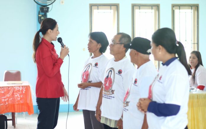 Maria Lestari Sosialisasi Empat Pilar ke Kelompok Petani Kabupaten Bengkayang