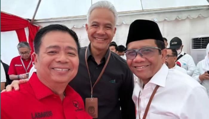 Lasarus, Ganjar Pranowo dan Mahfud MD